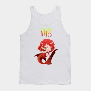 Aries Shark Mermaid Tank Top